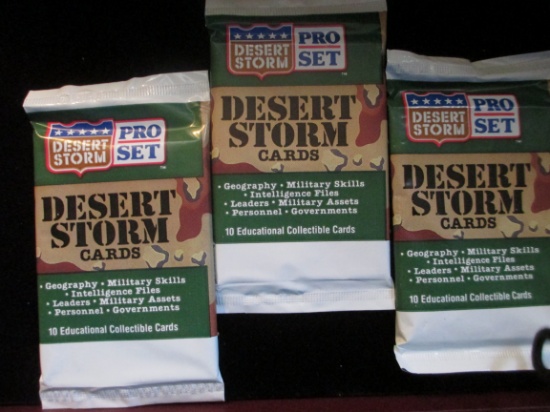 Desert Storm Unopened Pack Of Cards
