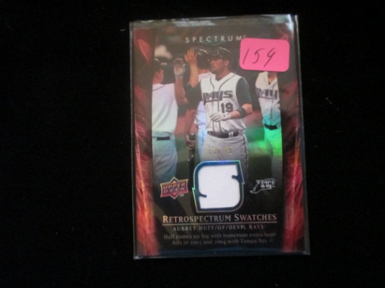 Aubrey Huff Jersey Card And Numbered 13/45