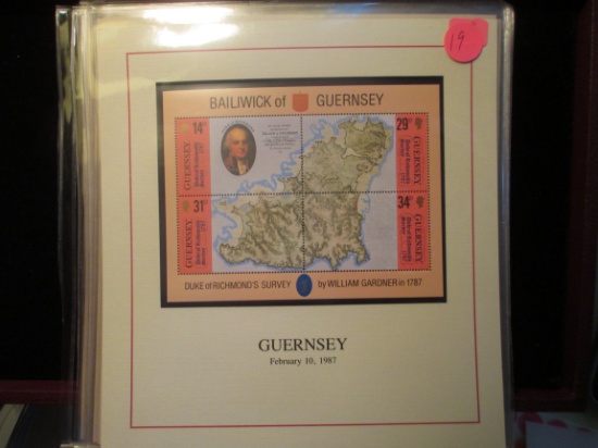 Guernsey Stamp Page