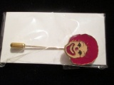 Vintage Clown Stickback Pin