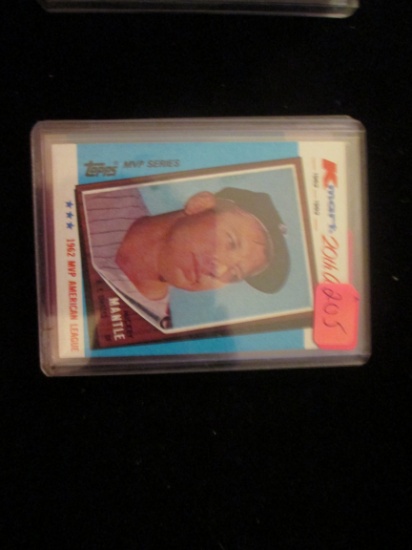 Mickey Mantle Kmart Card