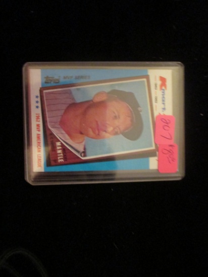 Mickey Mantle Kmart Card