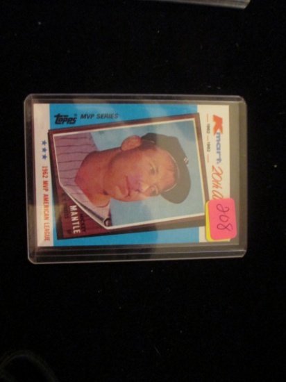 Mickey Mantle Kmart Card