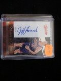Jeff Hornacek Signiture Card And Numbered 07/75