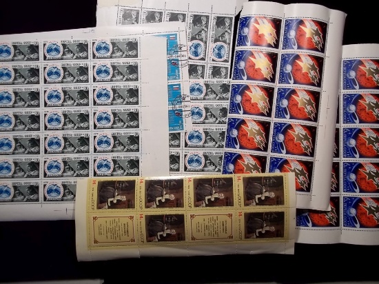 Big Lot Of Ussr, Cccp, Russia, Solviet Union Stamps Mint
