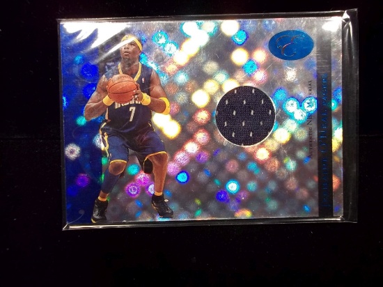 Jermaine O'neal Indiana Pacers Game Used Jersey Card Short Print 04/79 !