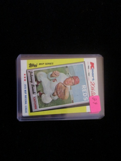 Kmart Card Johnny Bench