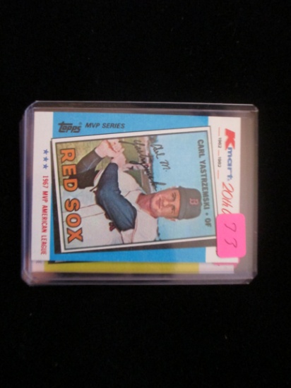 Kmart Card Carl Yastrzemski