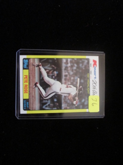 Kmart Card Pete Rose