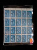 1963 Mint Uncut Cccp Stamps From Soviet Union