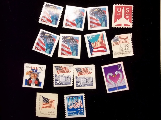 United States Us Postage Lot Over $3.50 Face Value