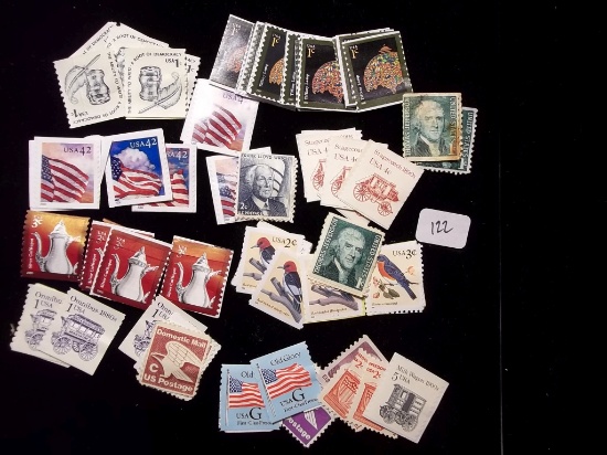 United States Us Postage Lot Over $4.00 Face Value