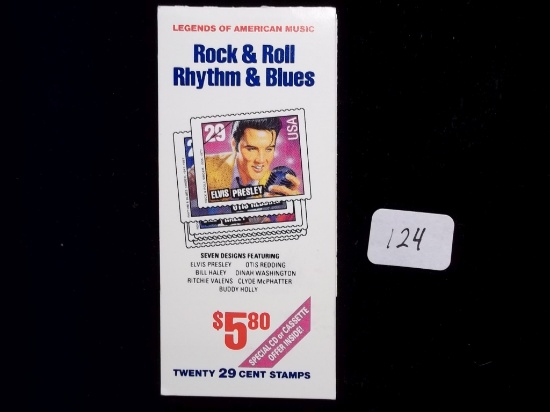 Elvis Presley Rock And Roll United States Us Postage Lot $5.80