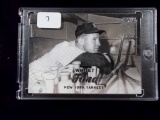 Whitey Ford New York Yankees Panoranic Card In Acrylic Case