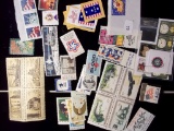 United States Us Postage Lot Over $6.00 Face Value