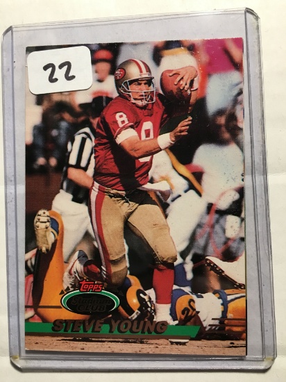 Steve Young 49ers Plus Free Surprise Bonus Card