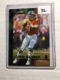 John Elway Denver Broncos Plus Bonus Card In Top Loader