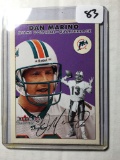 Dan Marino Dolphins Card Plus Bonus Mystery Card