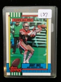 Jerry Rice 49ers Card Plus Bonus Card