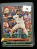 Roger Clemens Boston Red Sox Card Plus Bonus Mystery Card