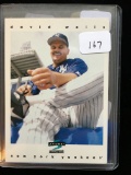 David Wells Ny Yankees Card Plus Bonus Mystery Card