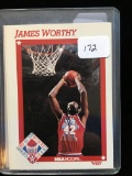 James Worthy All-star Card Plus Bonus Mystery Card
