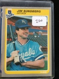 Jim Sundberg Royals Card Plus Bonus Mystery Card