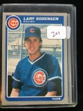 Lary Sorenson Cubs Card Plus Bonus Mystery Card