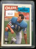 Lee Johnson Oilers Legend Card Plus Bonus Mystery Card