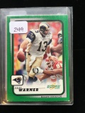 Kurt Warner Saint Louis Rams Card Plus Bonus Mystery Card