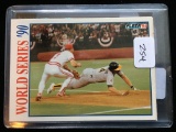 1990 World Series Highlights Card Oakland A's Vs Reds Plus Free Mystery Card