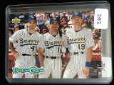 The Brew Crew Insert Card Paul Molitor Robin Yount Plus Free Card