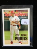 Albert Pujols Saint Louis Cardinals Plus Free Mystery Card
