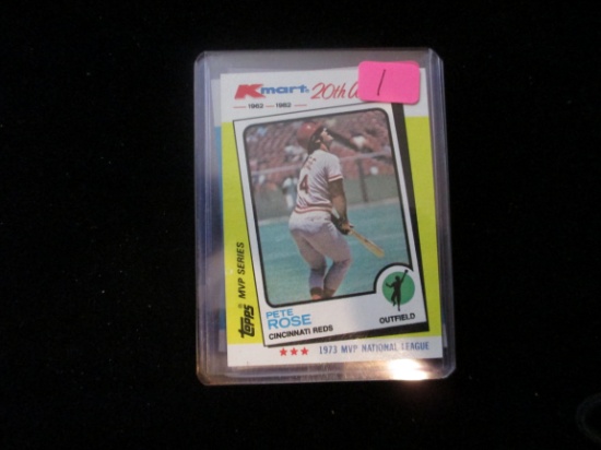 Kmart Pete Rose Card