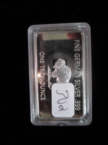 Fine German Silver .999 One Troy Ounce