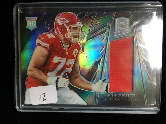 Eric Fisher Kansas City Chiefs Low Numbered Jersey Card 17/99