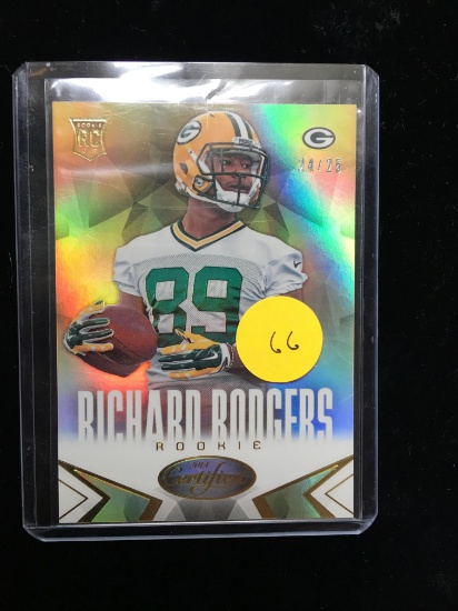 Richard Rodgers Ssp Numbered Rookie Card 25/25