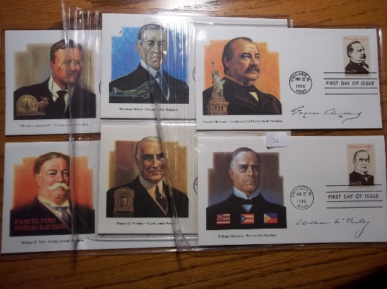 United States Us Postage First Day Cover Us Predidents