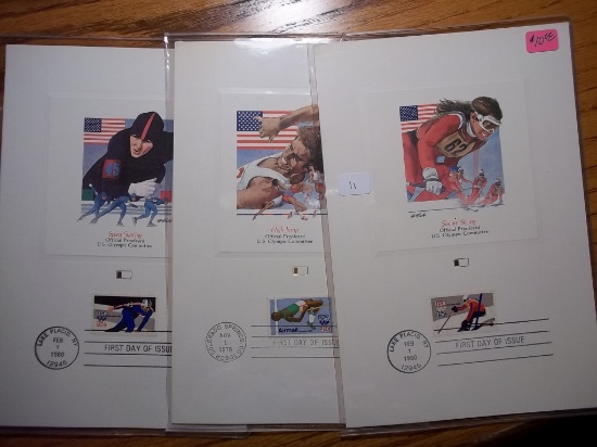 United States Us Postage First Day Cover Usa Olympics