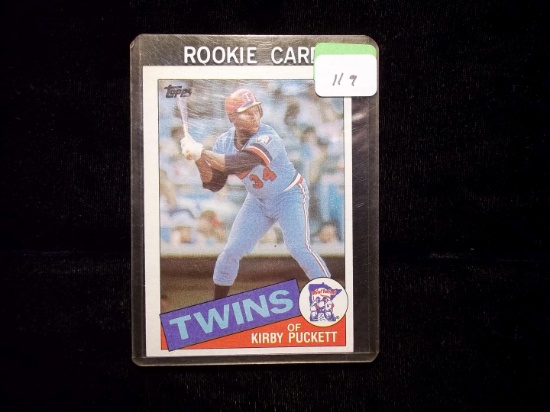 1985 Topps Kirby Puckett Minnesota Twins Ws Champ And Hall Famer Rookie Card