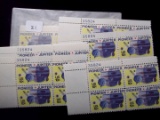 United States Postage Stamps U.S. Mint Plate Block Pioneer Jupiter Mission
