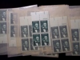 United States Postage Stamps U.S. Mint Plate Block Abe Lincoln 1 Cent