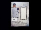 Mike Zunino Seattle Mariners Triple Threads Game Used Jersey Card Ssp #'d To 03/36