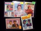 Mike Schmidt And George Brett All Time Baseball Greats 5 Card Lot