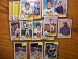 High Grade Gem Mint 1981 Fleer New York Mets Baseball Card Top Loaded