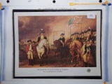 1976 Bicentennial American Revolution Mint Stamp Sheet 13 Cent Surrender Of Cornwallis