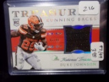 Duke Johnson Upstart Cleveland Browns Rb Rookie Game Used Relic 97/99