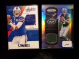 Nfl Football Game Used Jersey Relic Card