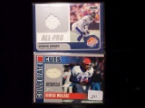 Nfl Football Game Used Jersey Relic Card