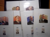 Us First Day Cover Card 1986 Series The Presidents Of The United States